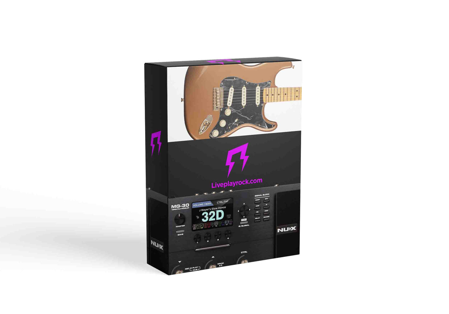 Bruno Mars style Nux MG-30 presets