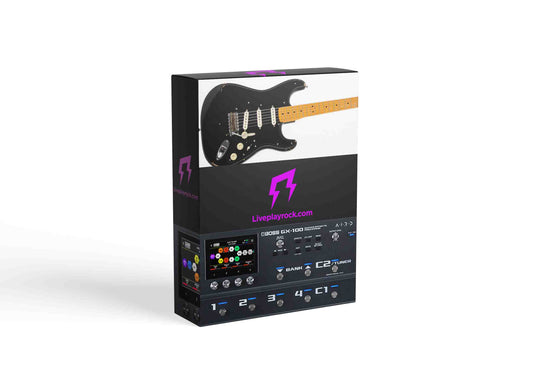 David Gilmour style BOSS GX-100 presets