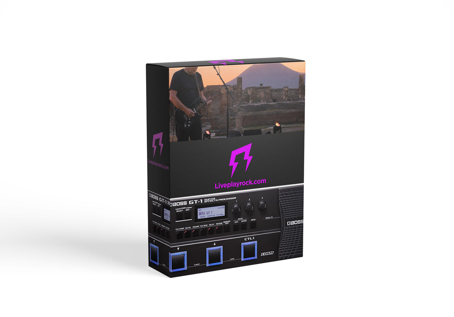 Comfort Dave live Pompeii style BOSS GT-1 presets