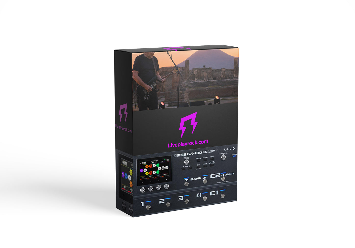Comfort Dave live Pompeii style BOSS GX-100 presets