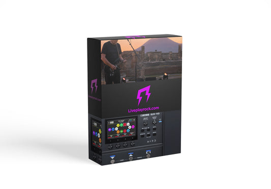 Comfort Dave live Pompeii style BOSS GX-10 presets