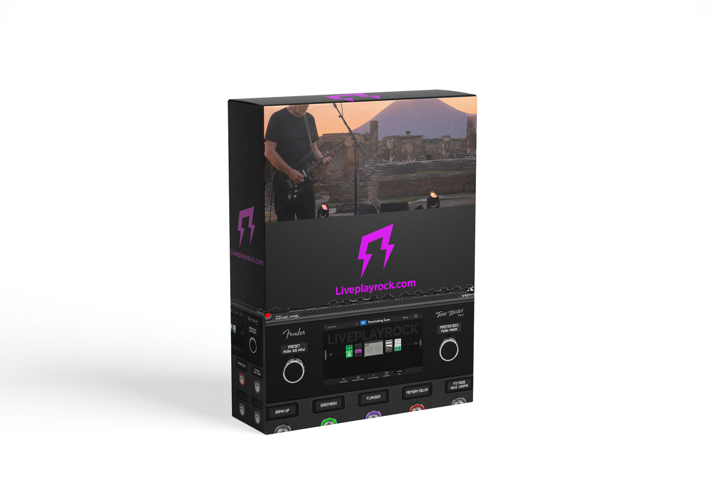 Comfort Dave live Pompeii style Fender Tone Master Pro presets
