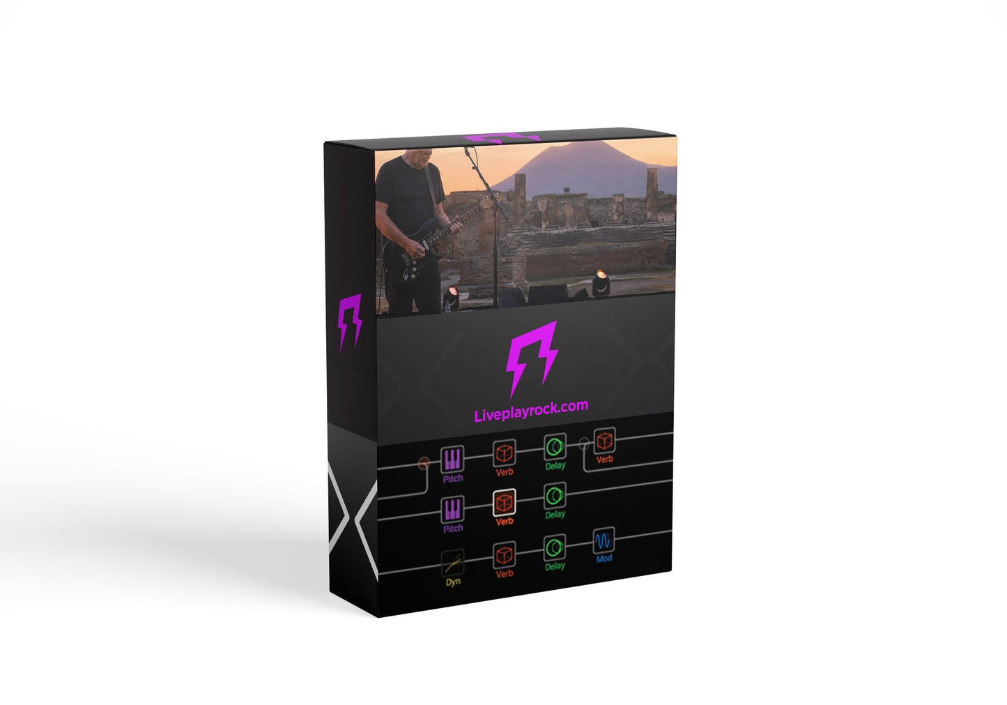 Comfort Dave live at Pompeii style Helix HX Stomp presets