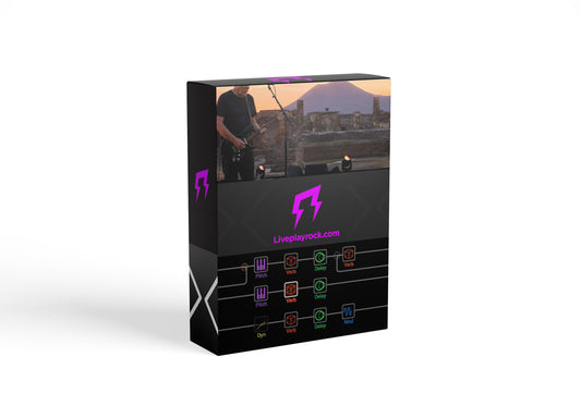 Comfort Dave live at Pompeii style Helix HX Stomp presets