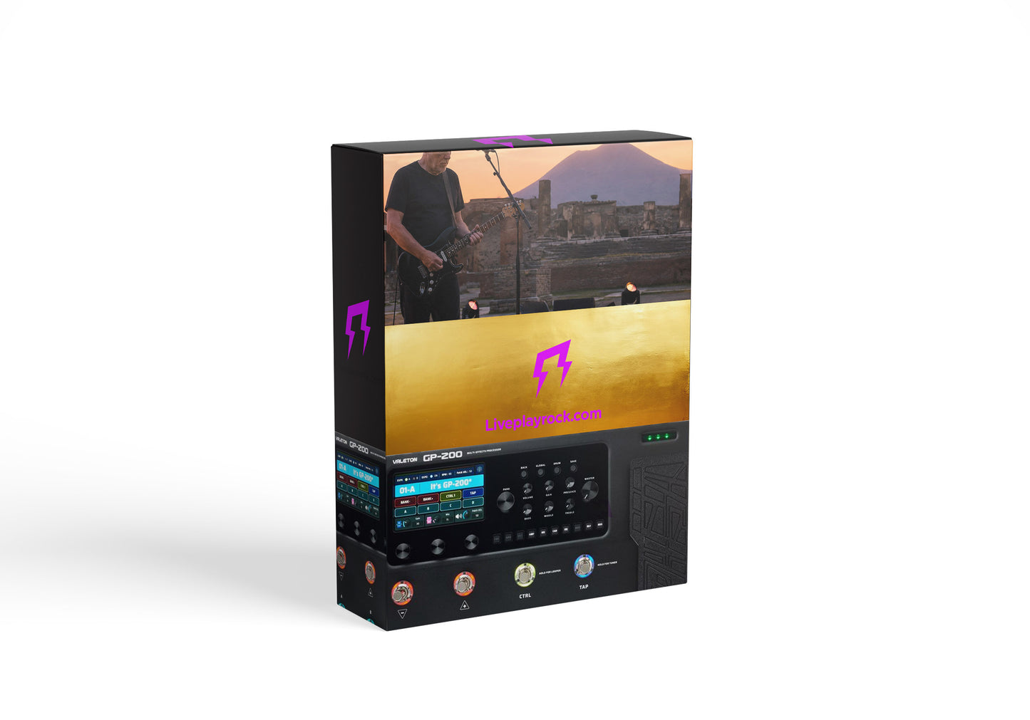 Comfort Dave live Pompeii style Valeton GP-200 presets