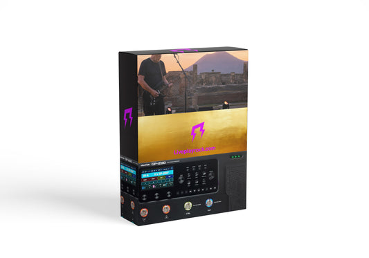 Comfort Dave live Pompeii style Valeton GP-200 presets
