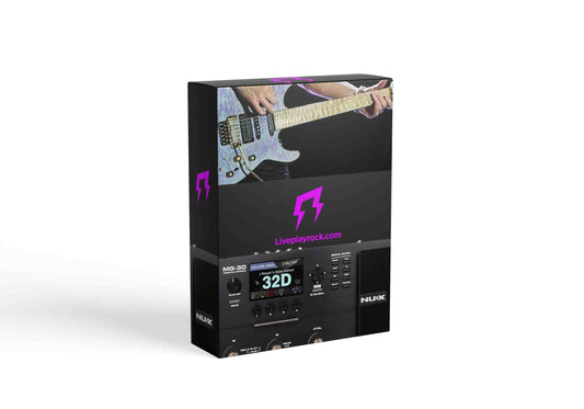 Def Leppard style Nux MG-30 presets