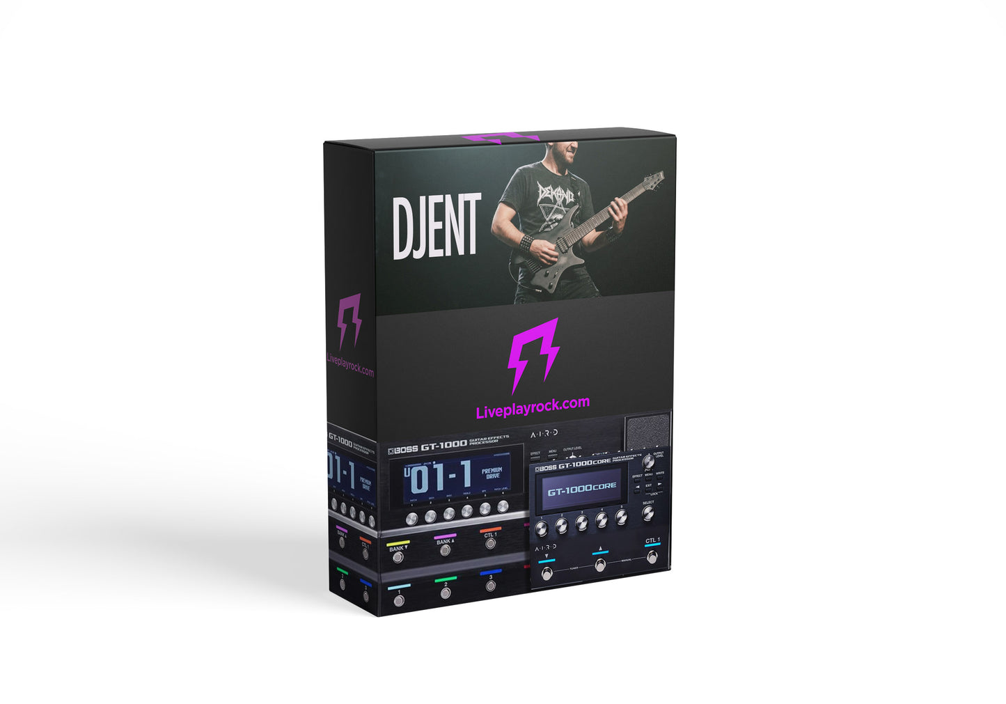 Djent style BOSS GT-1000 and GT-1000 CORE presets