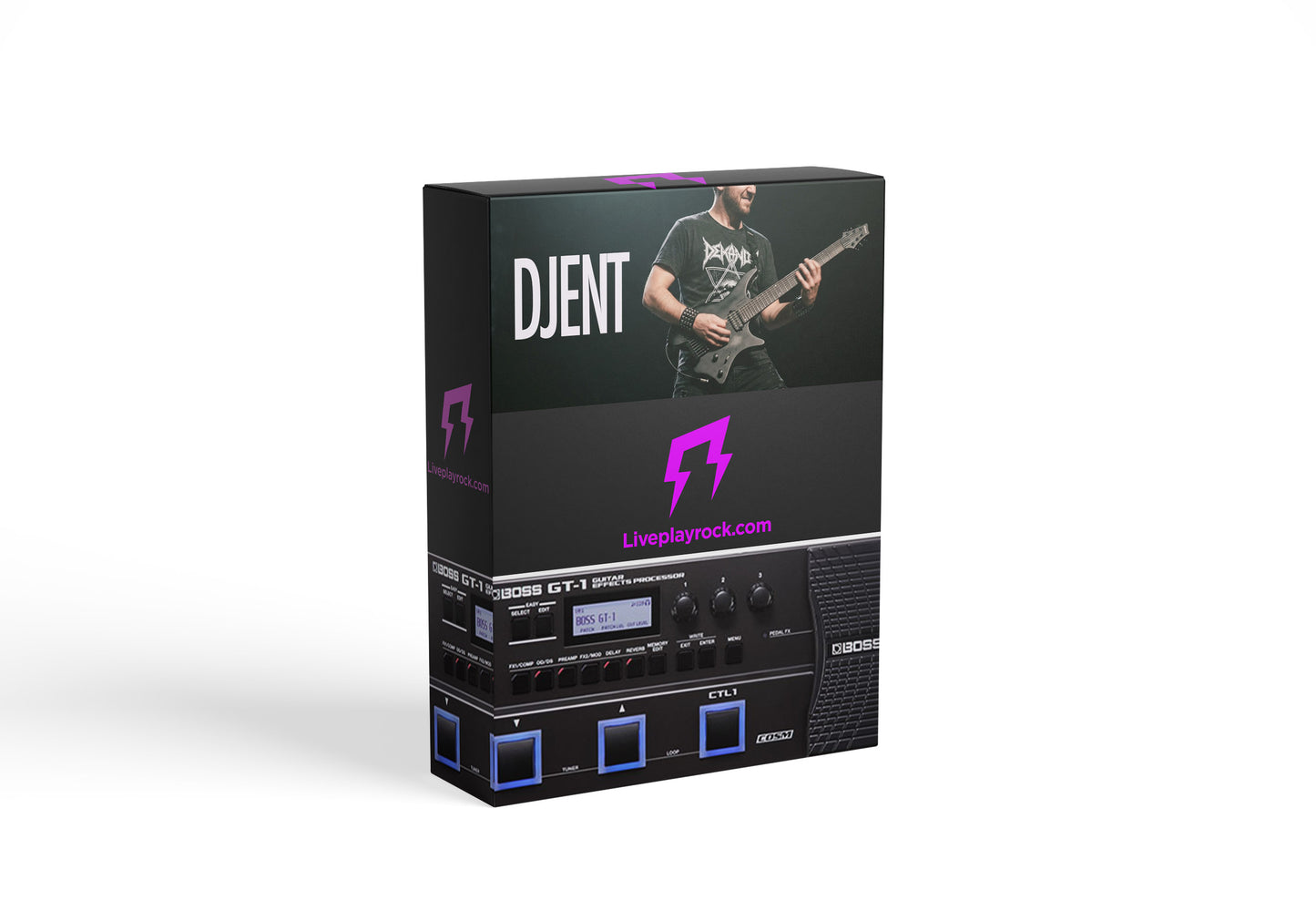 Djent style BOSS GT-1 presets