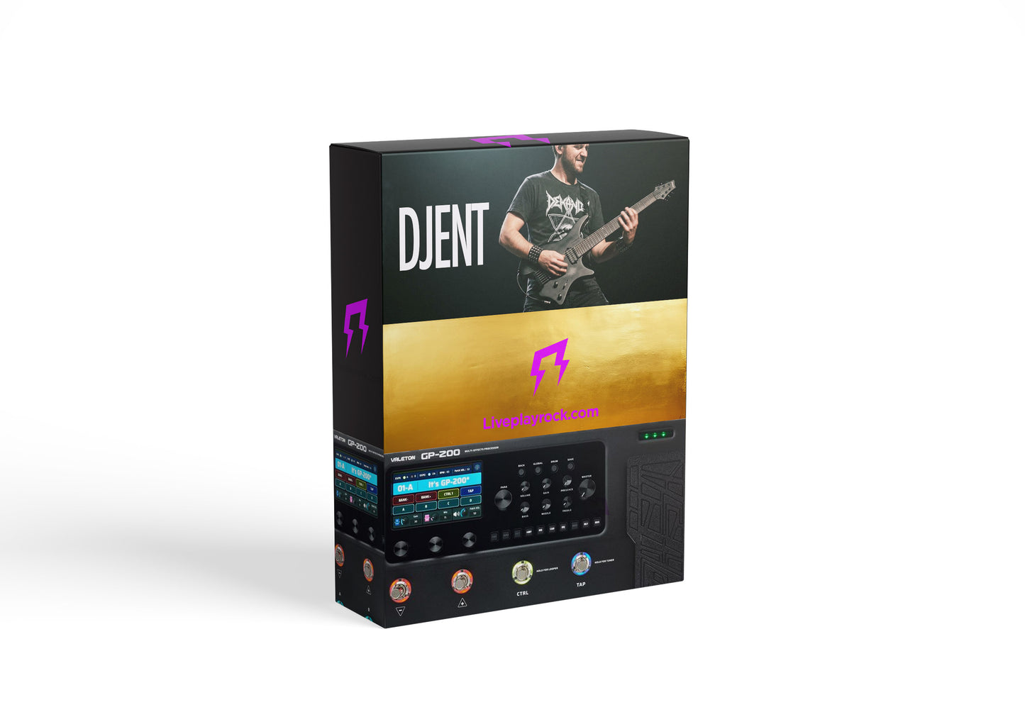 Djent style Valeton GP-200 presets