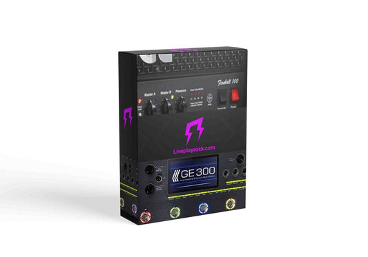 ENG FireBall 100w Amp Mooer GE 300 patches