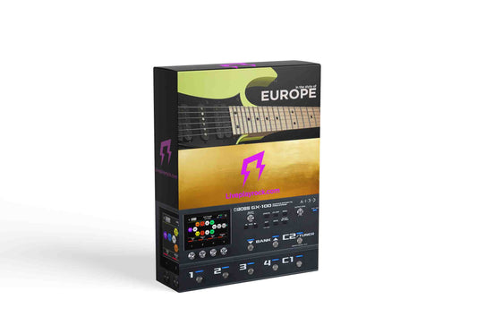 Europe style BOSS GX-100 presets