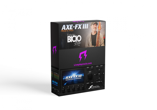 Fabrizio Bicio Leo Axe-Fx III presets