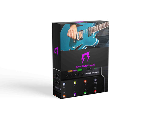 Foo Fighters style Pod Go Line 6 presets