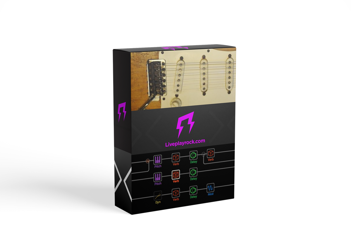 Helix HX Stomp Free presets lead | Guitar preset by Liveplayrock