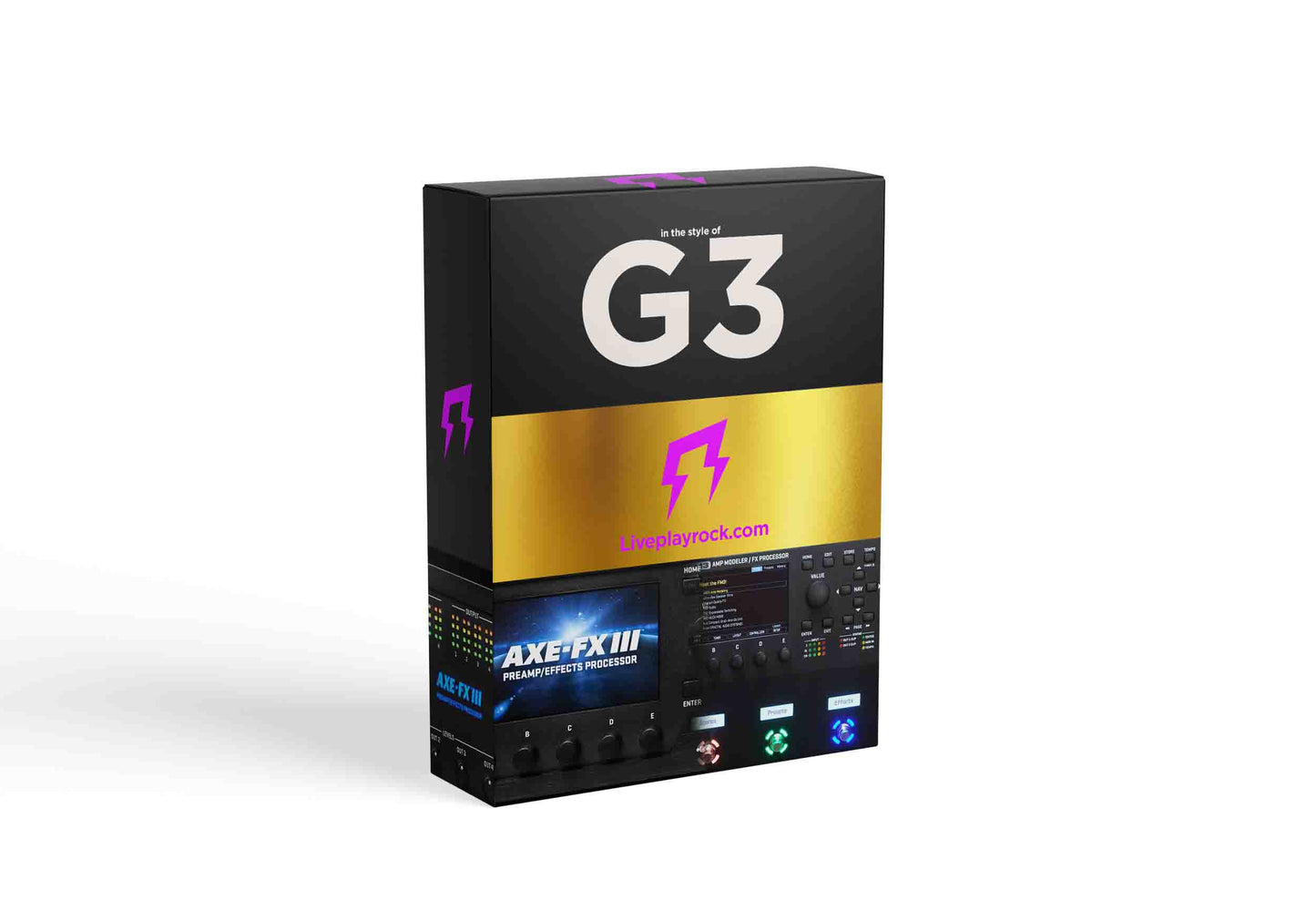 G3 Vai Satch Malmstyn style Fractal FM3 FM9 Axe-Fx III presets