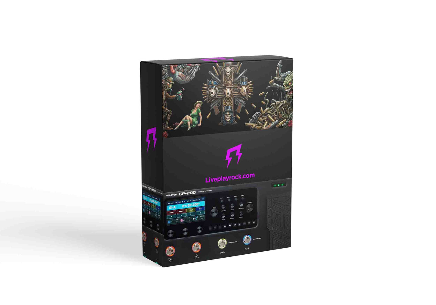 Bullets and Petals Appetite for Destruction style Valeton GP-200 presets