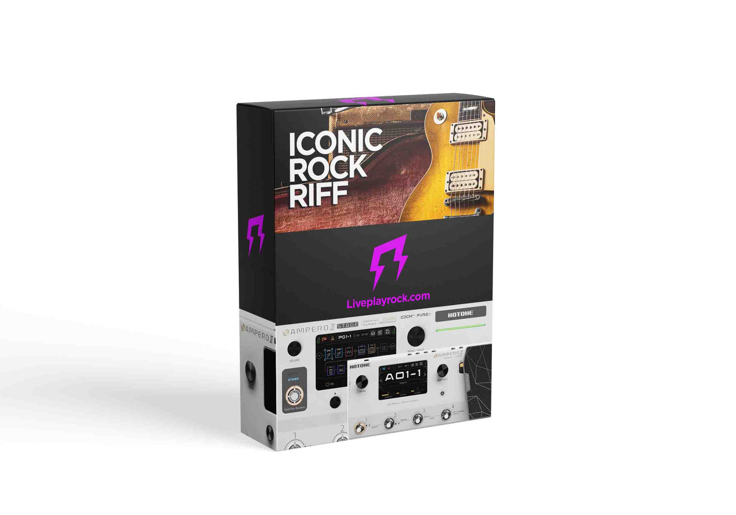 Iconic Rock riff Ampero II and Ampero II Stage presets