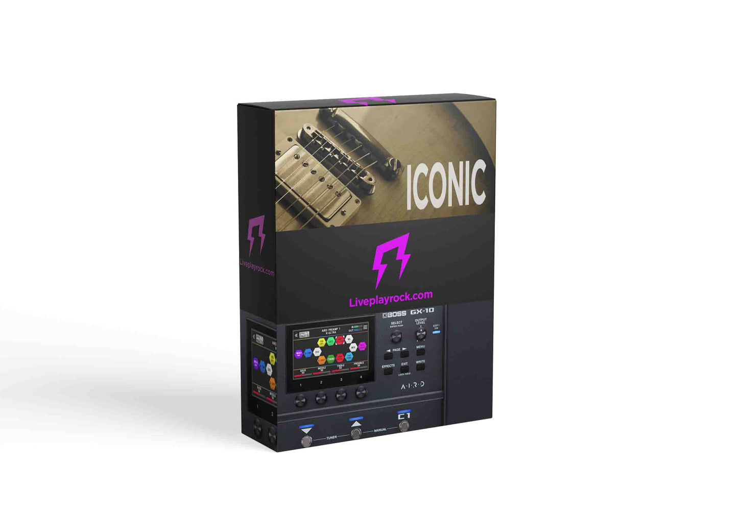 Iconic riff BOSS GX-10 presets