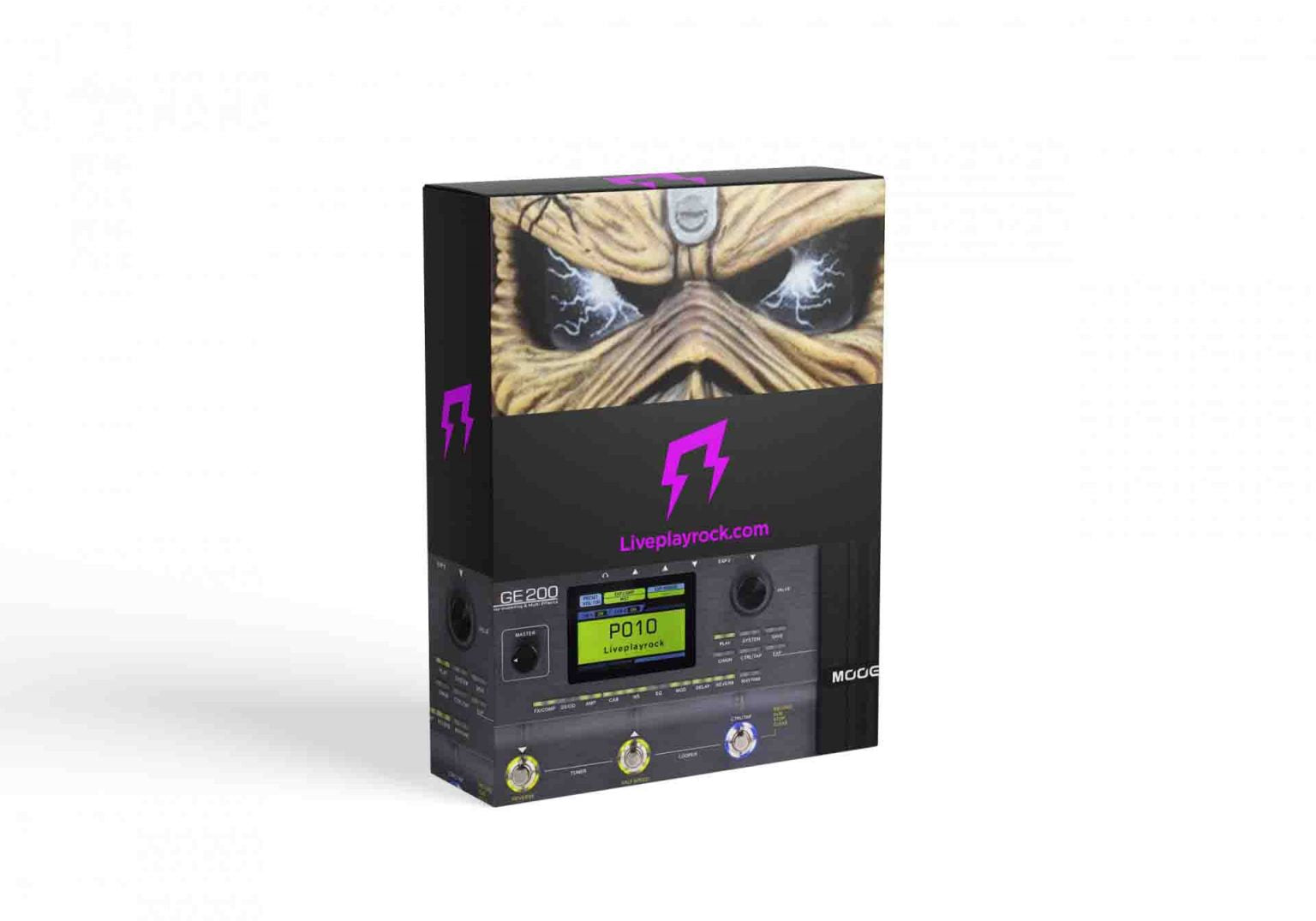 Mooer GE 200 Iron Maiden | Custom guitar presets by Liveplayrock