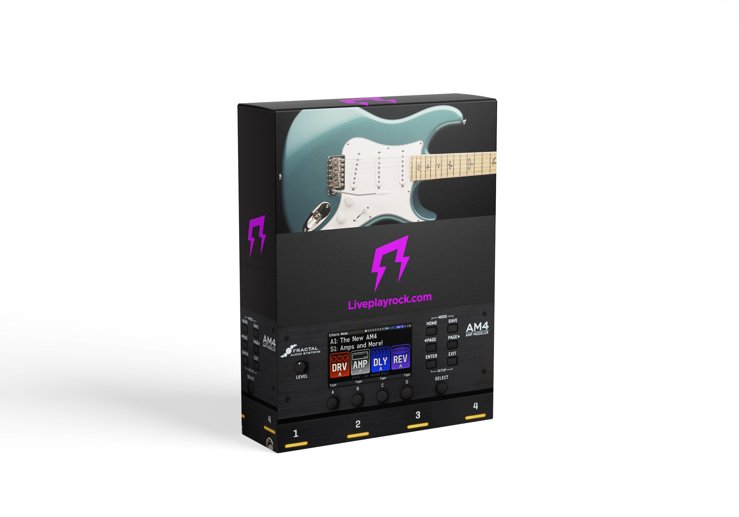 The Gravity style FRACTAL AM4 Liveplayrock guitar presets tones