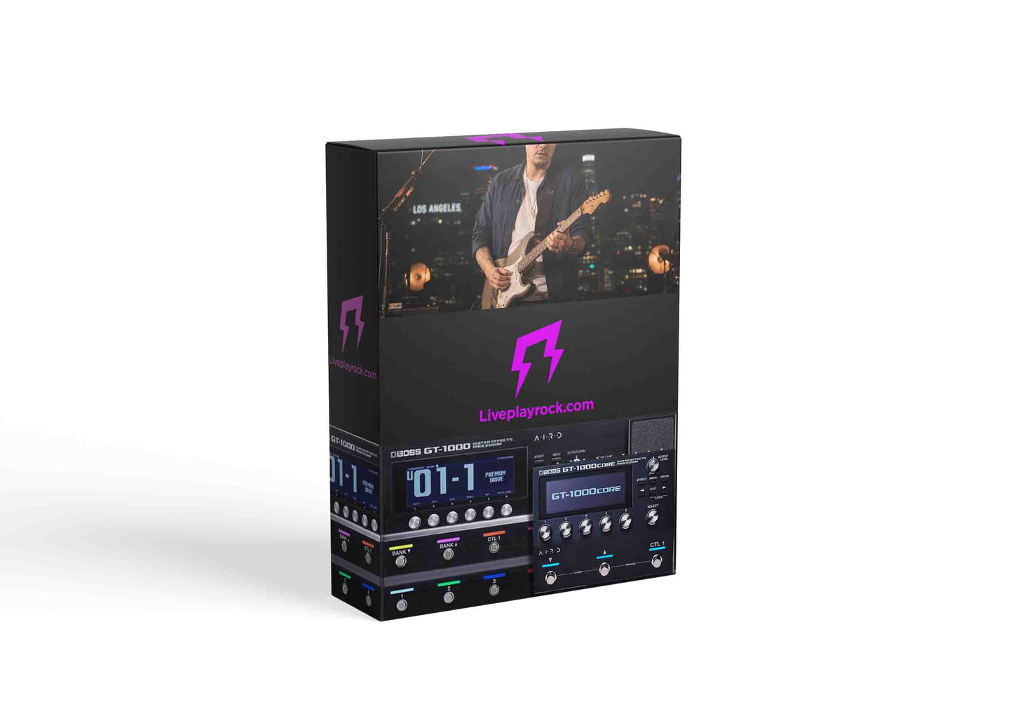 The Gravity live Los Angeles style BOSS GT-1000 and GT-1000 CORE presets