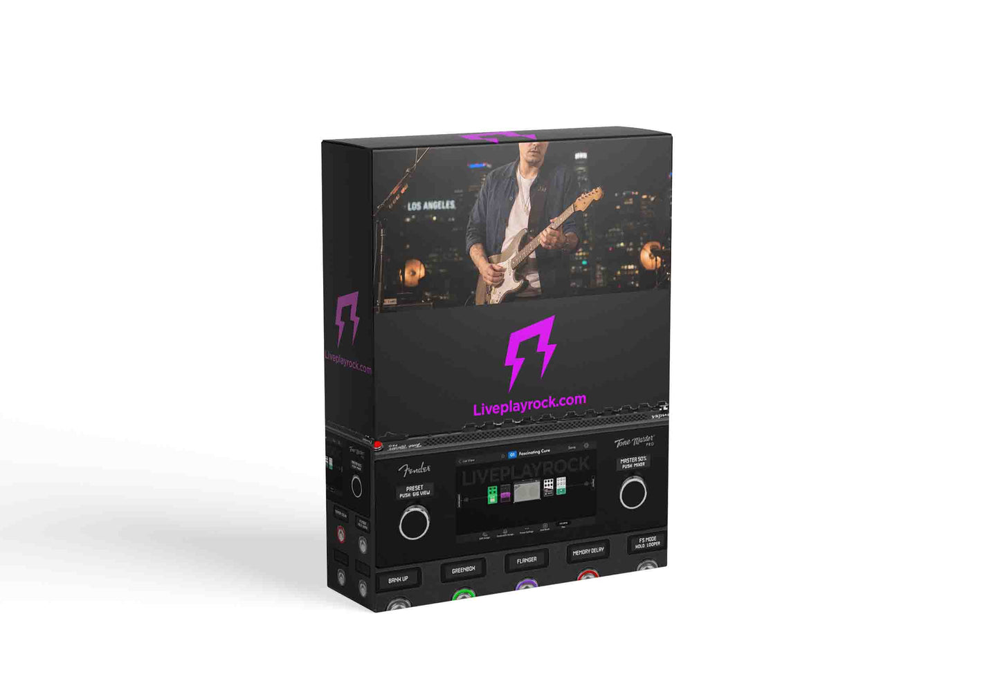 The Gravity live Los Angeles style Fender Tone Master Pro presets