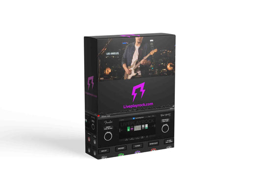 The Gravity live Los Angeles style Fender Tone Master Pro presets