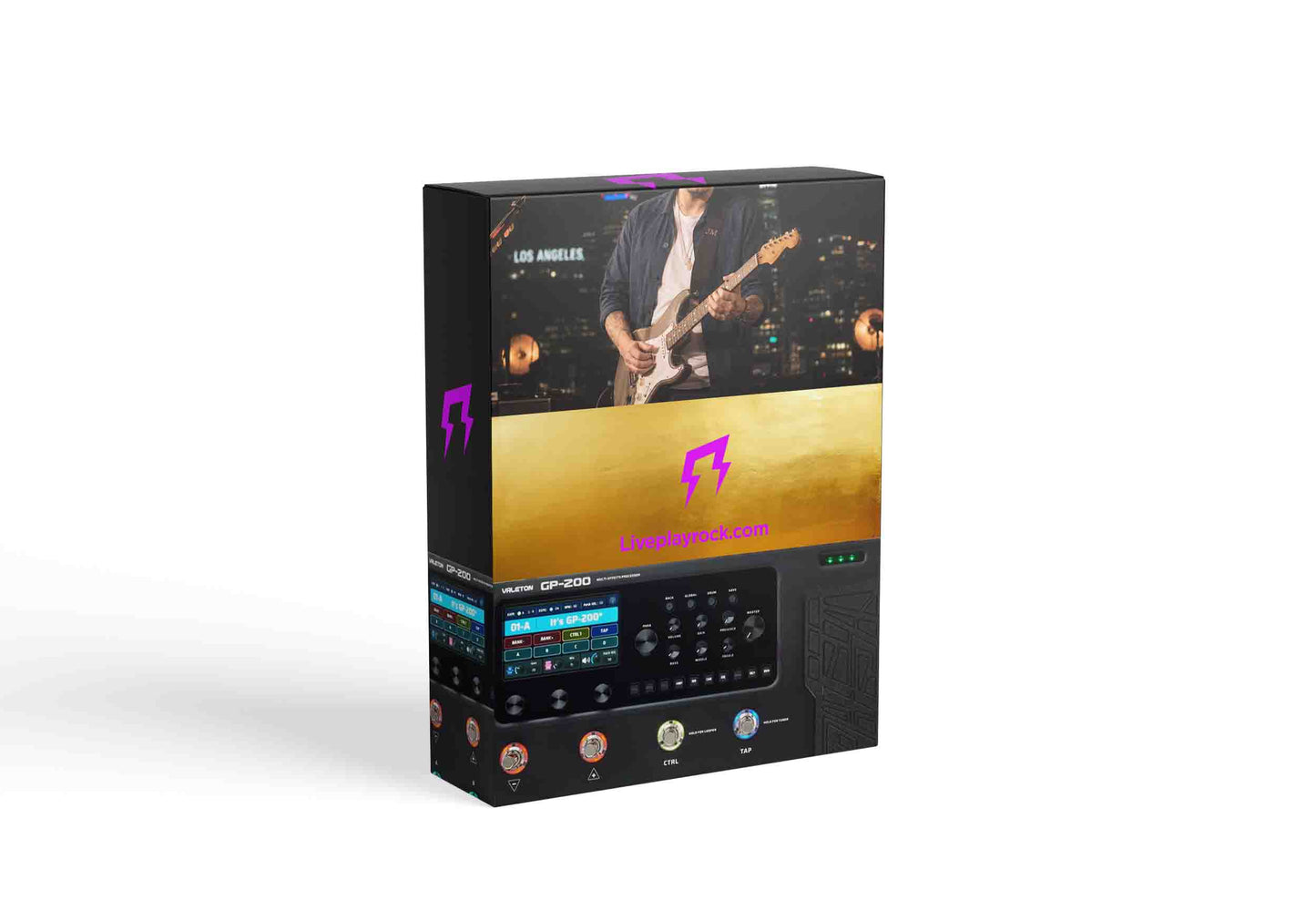 The Gravity live Los Angeles style Valeton GP-200 presets