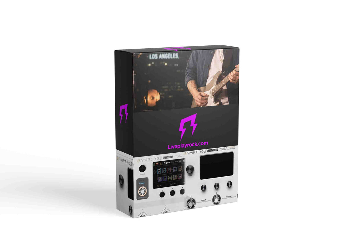 The Gravity live Los Angeles style Ampero II and Ampero II Stage and Stomp presets