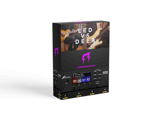 Led Zep vs Deep style FRACTAL AM4 presets