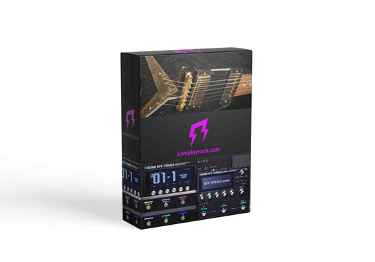 Lenny Kravitz style BOSS GT-1000 and GT-1000 CORE presets
