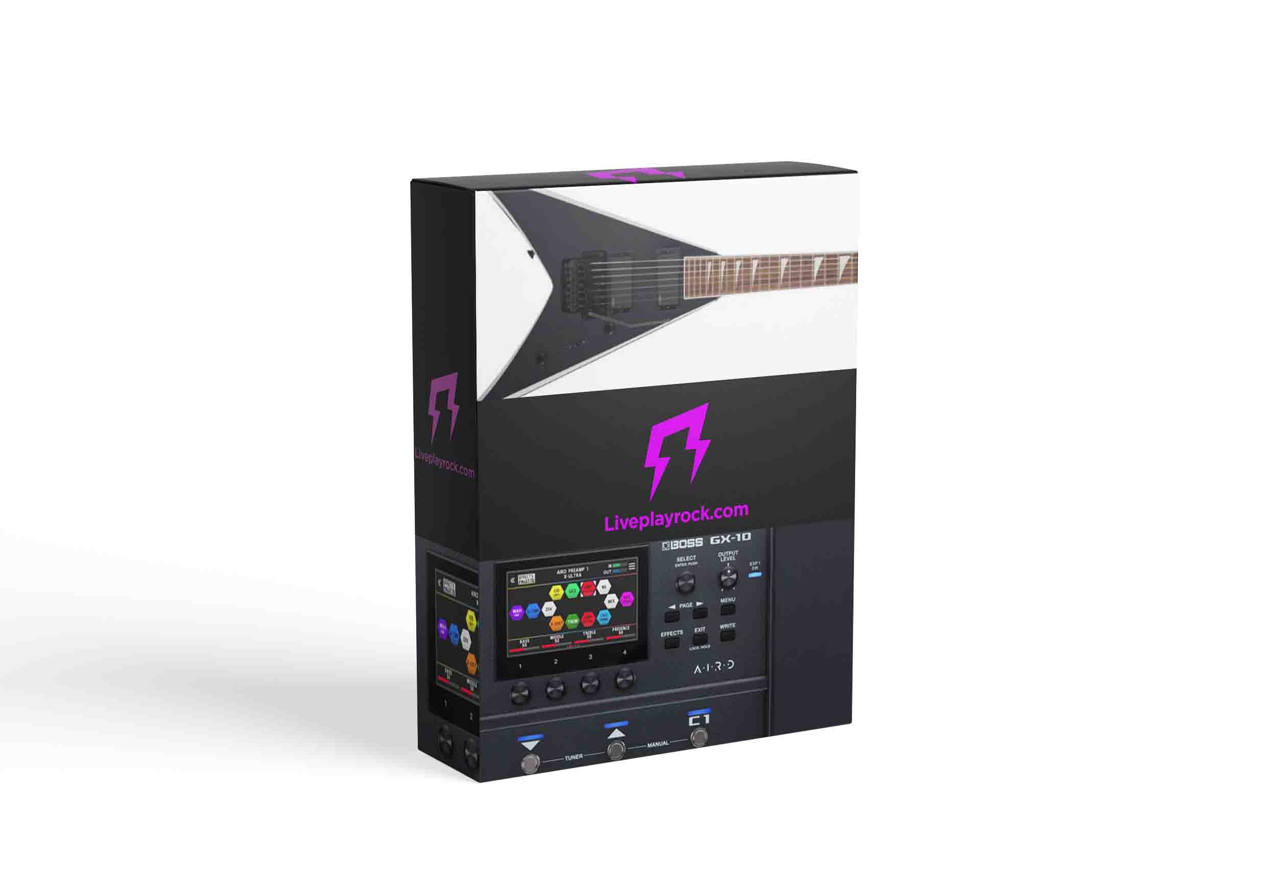 Stiff Biscuit style BOSS GX-10 Liveplayrock guitar presets and IR