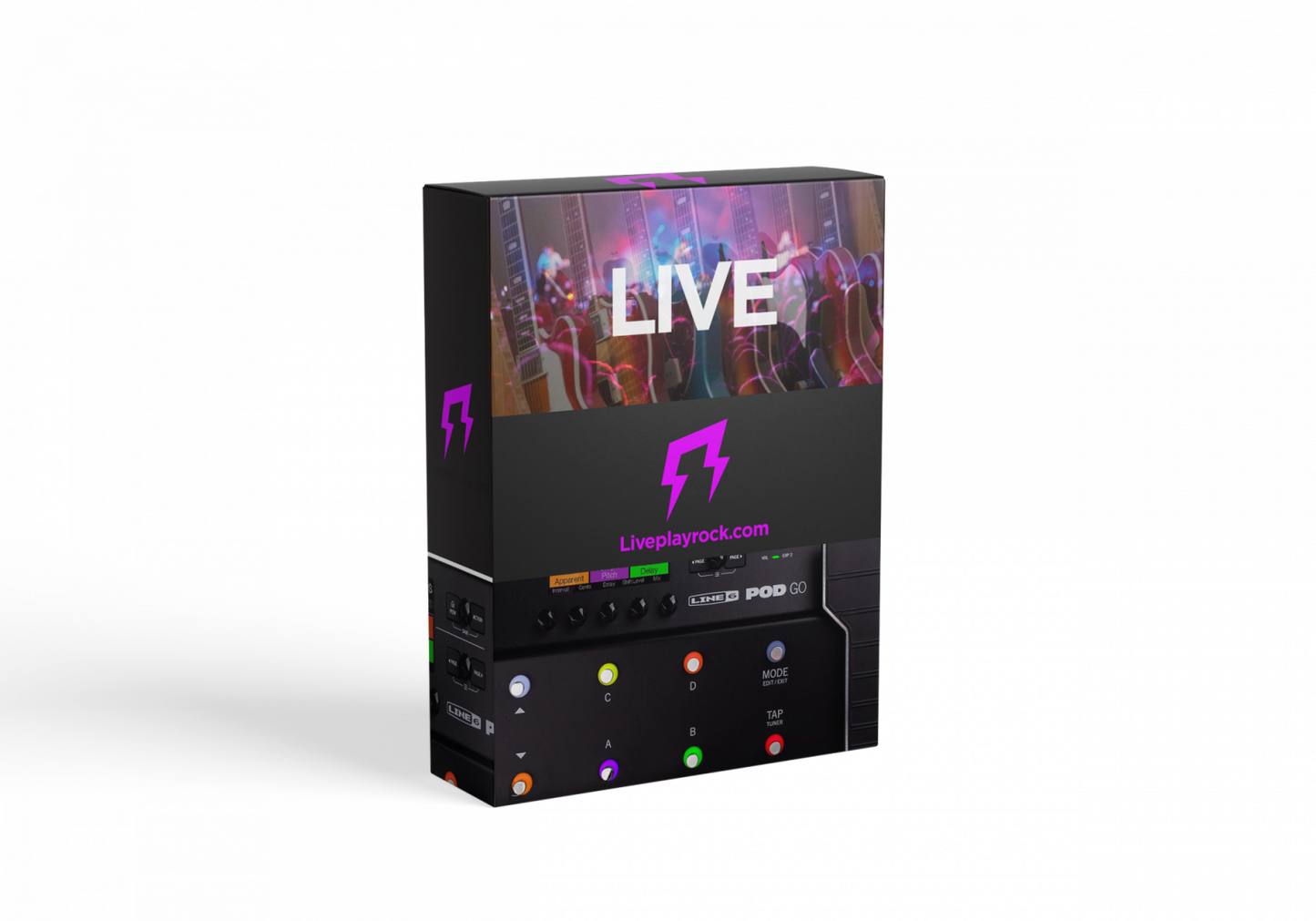 Live Guitar Tones Pod Go presets