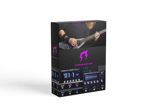 Iperdeath style BOSS GT-1000 and GT-1000 CORE presets
