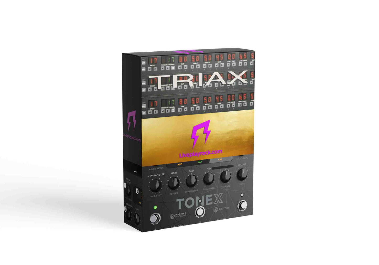 Triaxis MB preamplifier ToneX presets