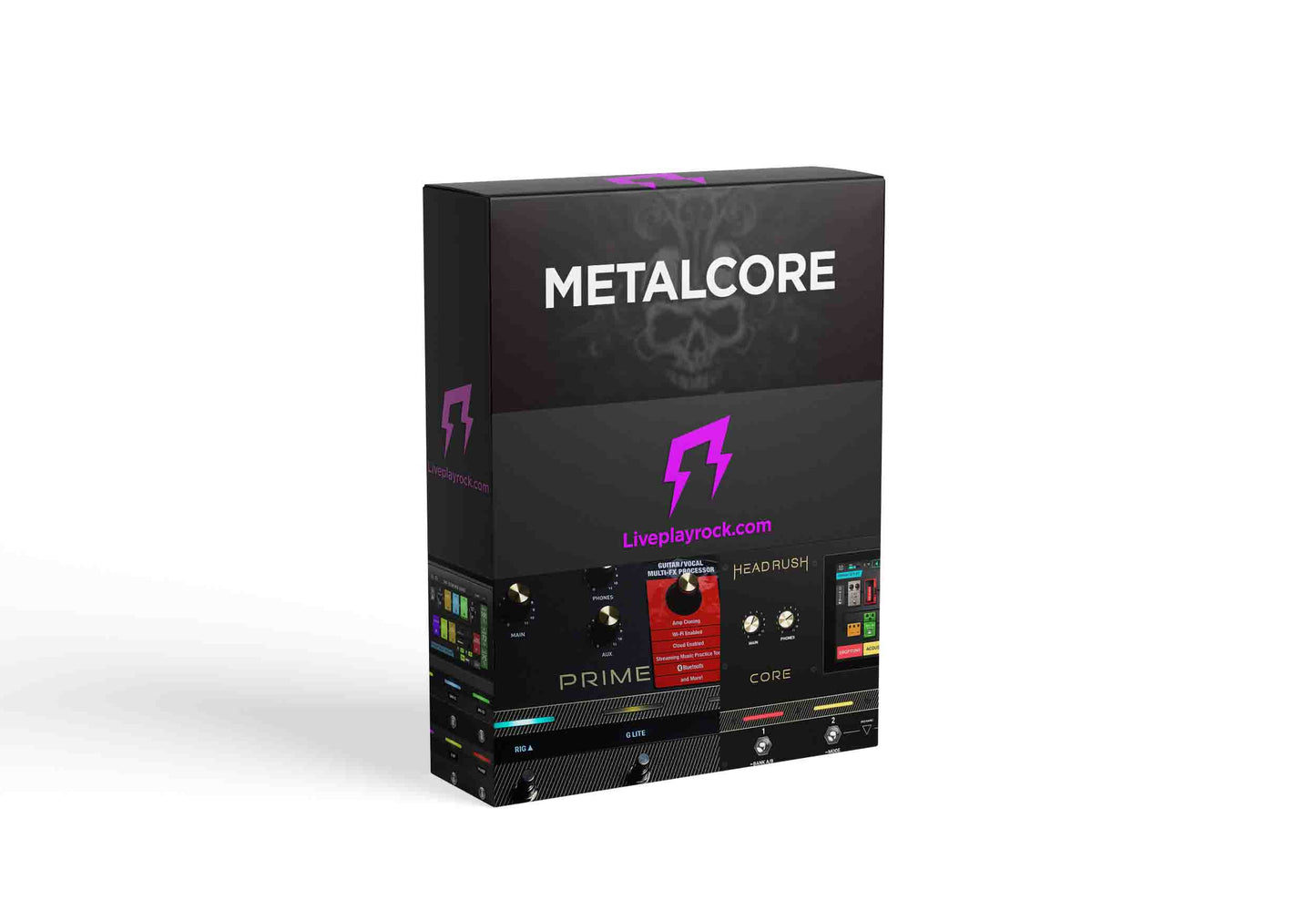 Metalcore style Headrush Prime Core presets