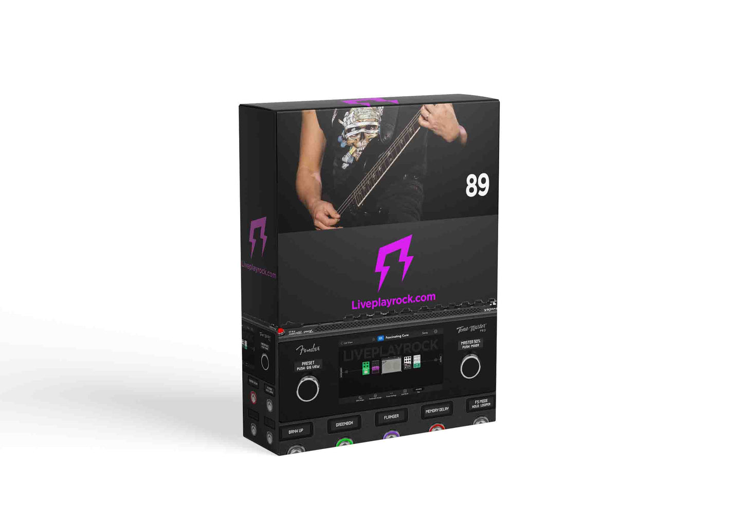 Master of Met live Seattle 1989 style Fender Tone Master Pro presets