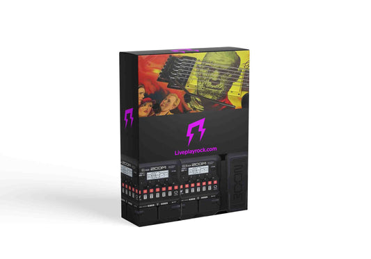 Metallica style ZOOM G1 FOUR and ZOOM G1X FOUR presets