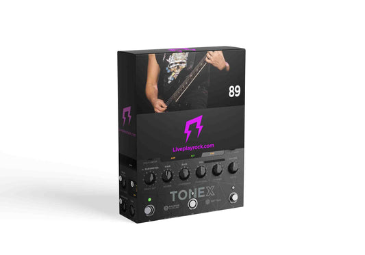 Master of Met live Seattle 1989 style ToneX presets