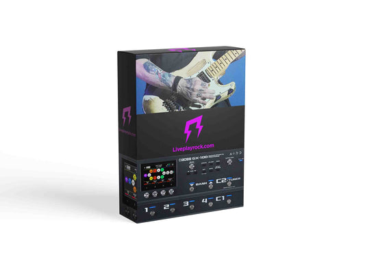 Motley Crue style BOSS GX-100 presets