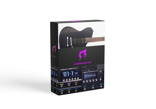Muse style BOSS GT-1000 and GT-1000 CORE presets