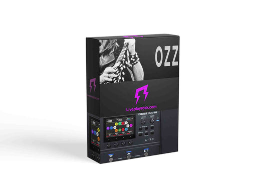 Ozzy style BOSS GX-10 presets
