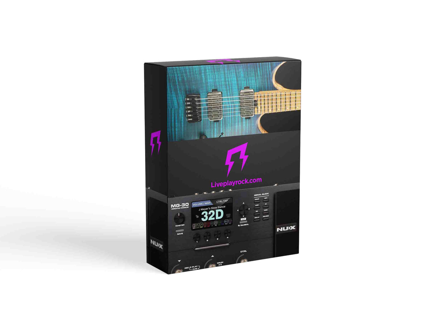 Periphery style Nux MG-30 presets