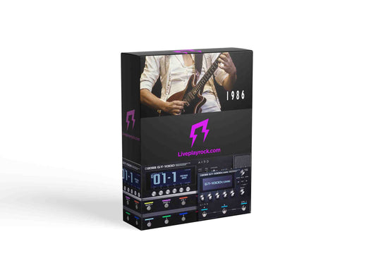 The Royal live Wembley 1986 style BOSS GT-1000 and GT-1000 CORE presets