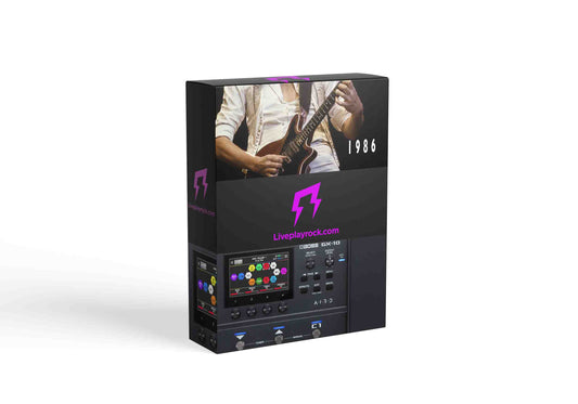 The Royal live Wembley 1986 style BOSS GX-10 presets