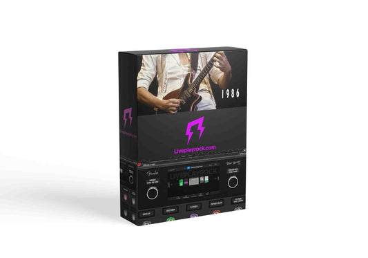 The Royal live Wembley 1986 style Fender Tone Master Pro presets