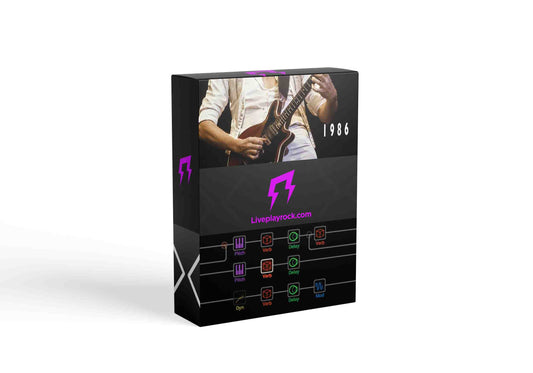 The Royal live Wembley 1986 style Helix HX Stomp presets