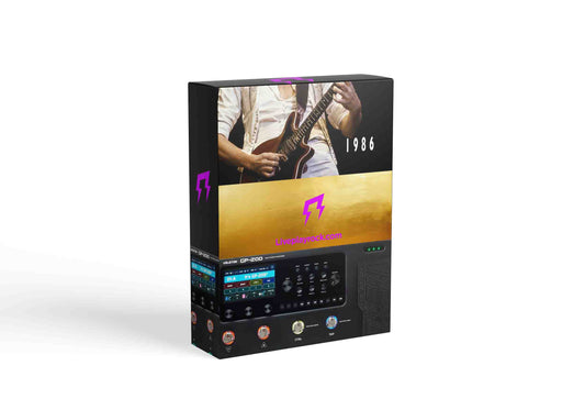 The Royal live Wembley 1986 style Valeton GP-200 presets
