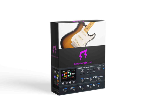 Red Hot Chili Peppers style BOSS GX-100 presets